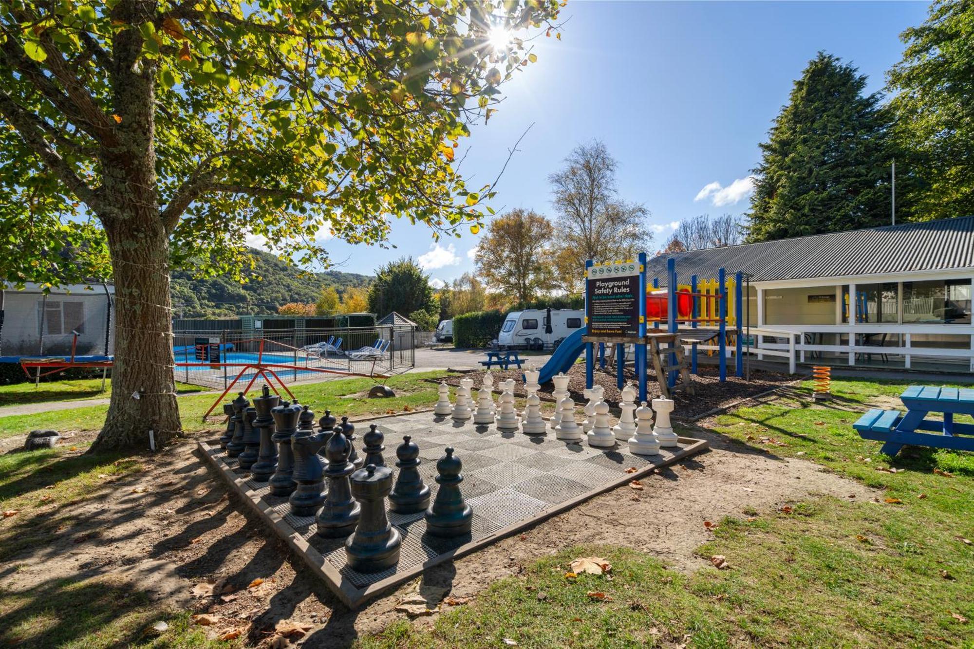 Tasman Holiday Parks Пиктон Экстерьер фото Playground at the park